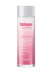  Тонер с коллагеном и розой TRIMAY Collagen Rose Water Nutrition Toner