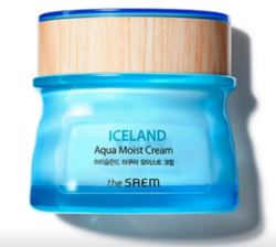 Увлажняющий крем для лица THE SAEM Iceland Aqua Moist Cream 