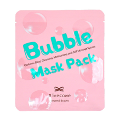  Кислородная тканевая маска для лица RIVECOWE Beyond Beauty Bubble Mask Pack