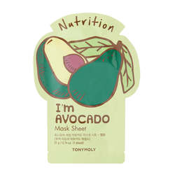 Тканевые маски Tony Moly I'm Real Mask Sheet Avocado — Авокадо
