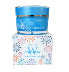 Крем для лица с коллагеном отбеливающий W Collagen Whitening Premium Cream Enough